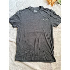 HUK Bass Fish T-shirt Size Small